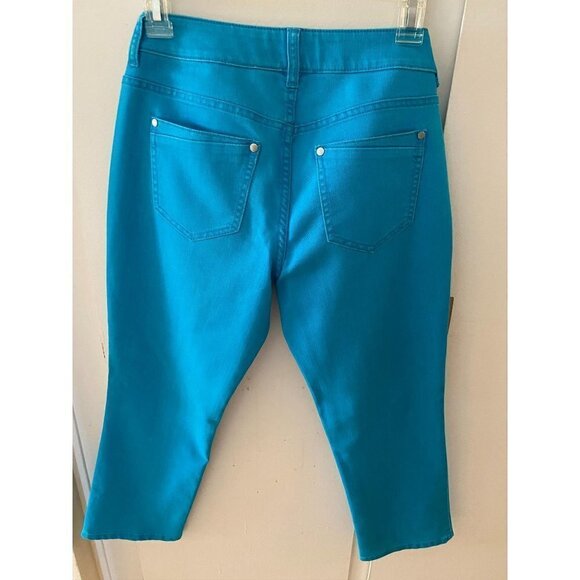 Chico's Platinum Light Blue Denim Ankle Jeans, XS - Picture 3 of 11